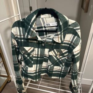 Zara plaid jacket